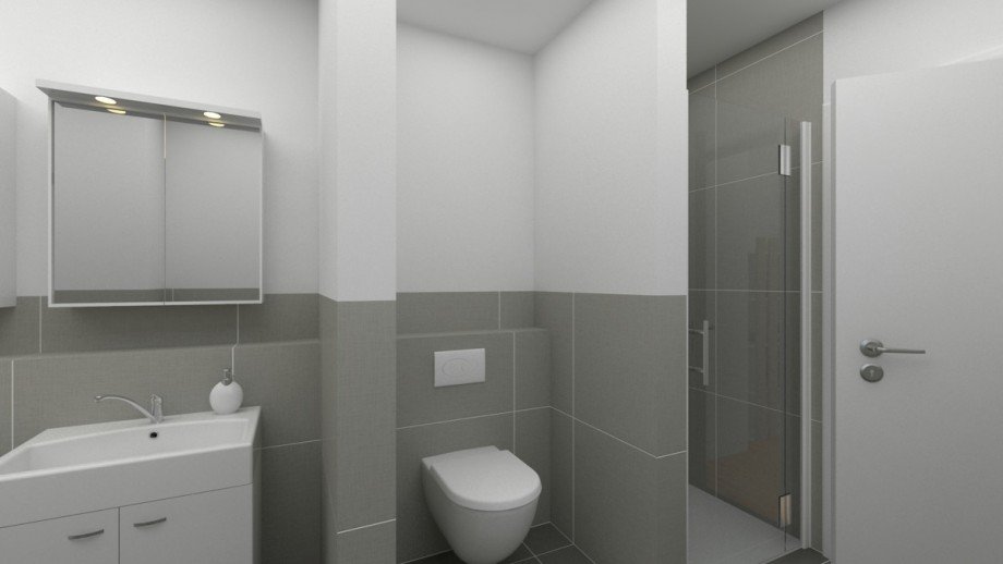 Badezimmer Obergeschoss Maisonettewohnung K�ln