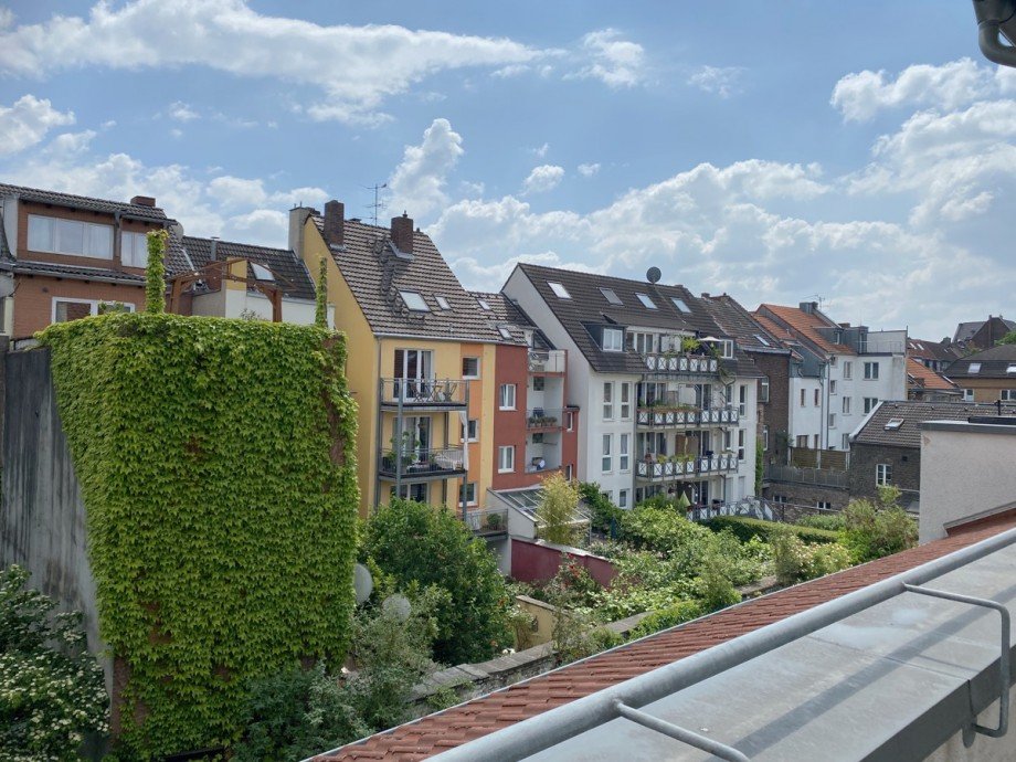 Blick von Terrasse Maisonettewohnung K�ln