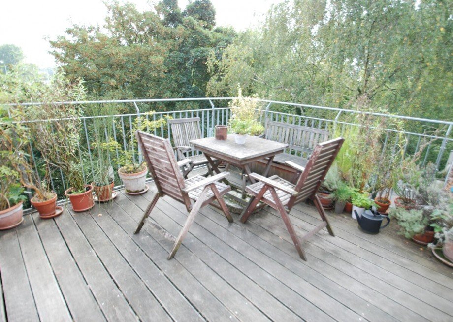 Terrasse Maisonettewohnung K�ln