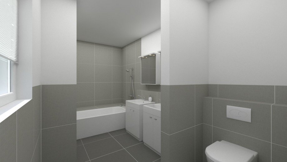 Badezimmer Obergeschoss Maisonettewohnung K�ln
