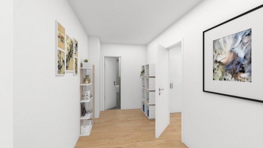 Flur Obergeschoss Maisonettewohnung K�ln