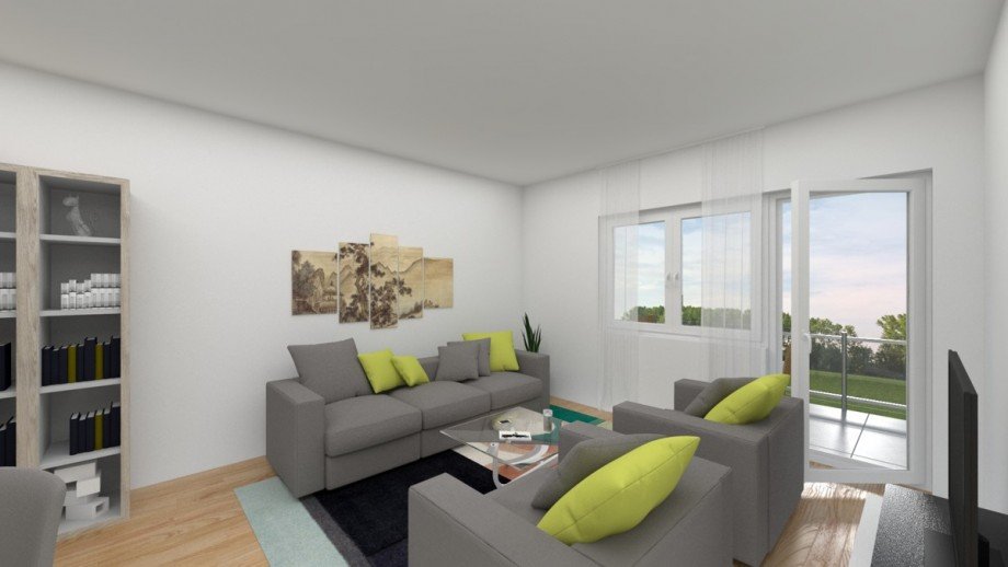 Muster_Wohn-/Essbereich Etagenwohnung K�ln / Bayenthal