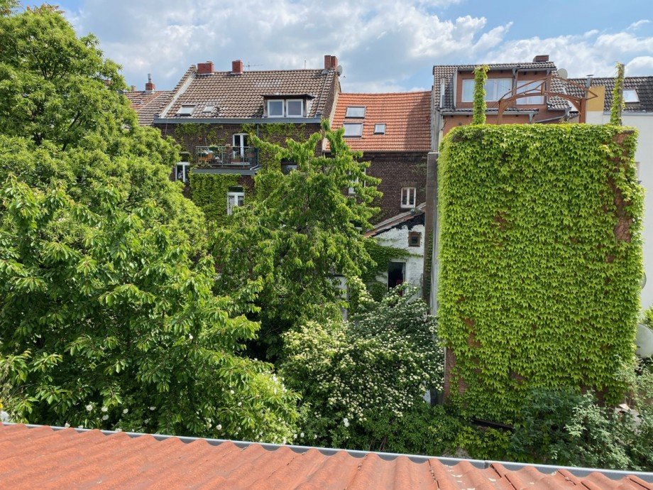 Blick von Terrasse Maisonettewohnung K�ln