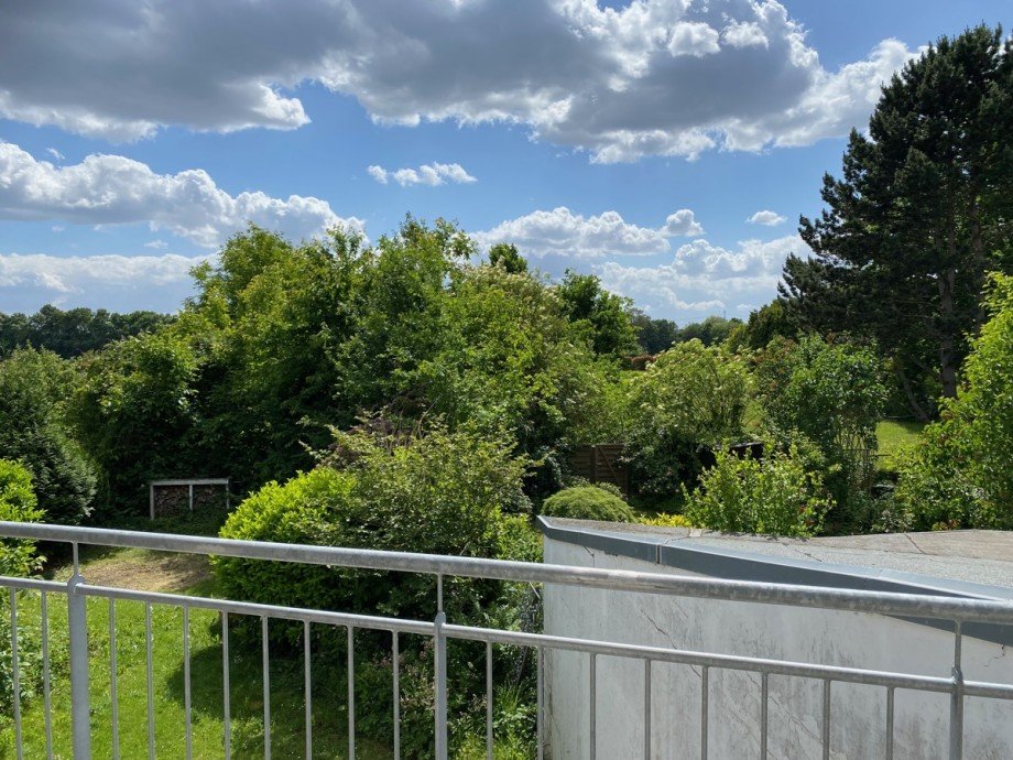 Blick vom Balkon Zweifamilienhaus K�ln